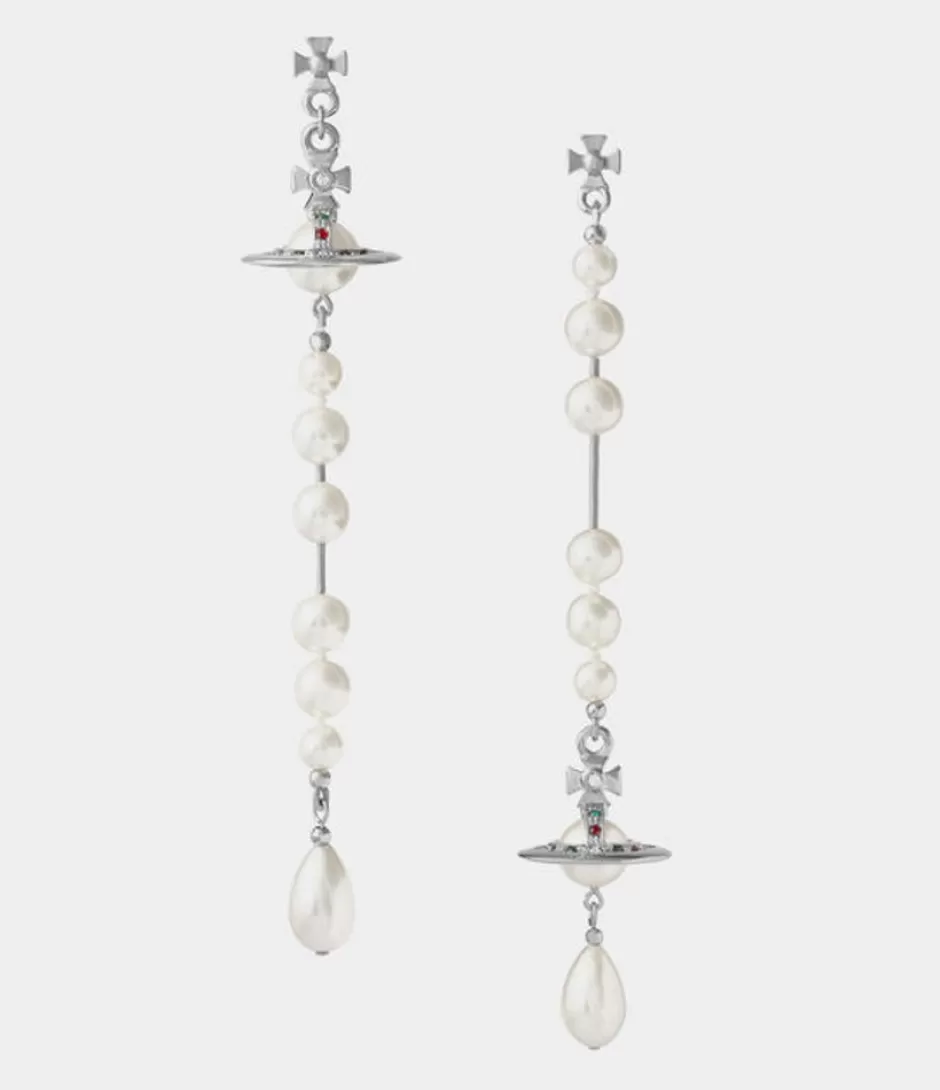 Vivienne Westwood Broken Pearl Earrings Sale