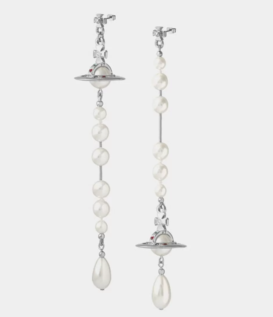 Vivienne Westwood Broken Pearl Earrings Sale