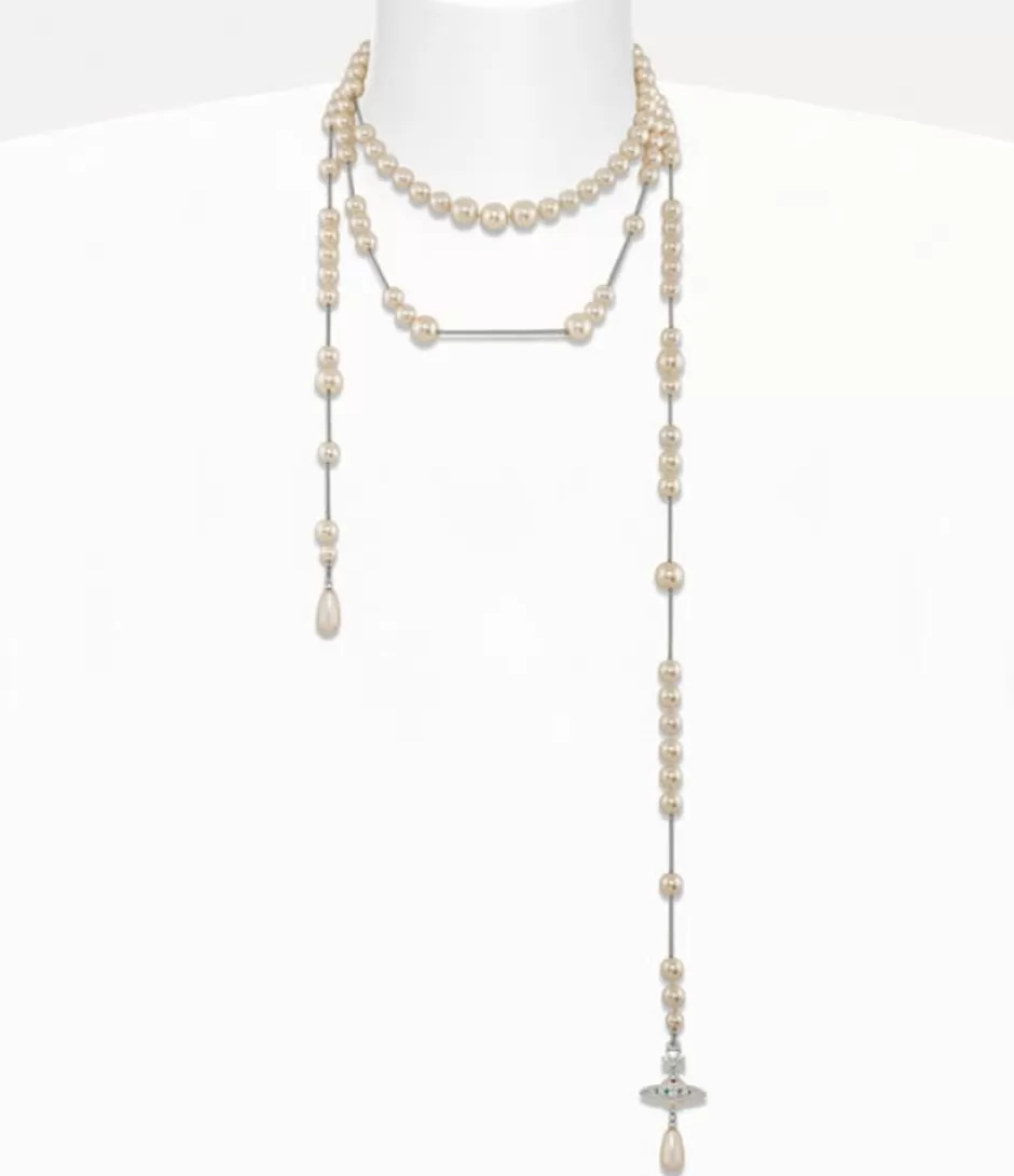 Vivienne Westwood Broken Pearl Necklace Sale