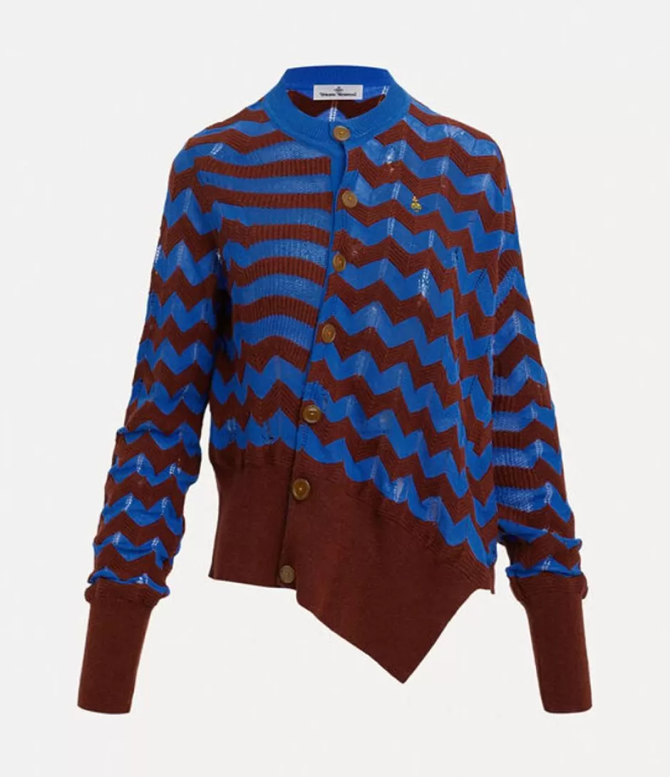 Vivienne Westwood Drunken Chevron Cardi Cheap