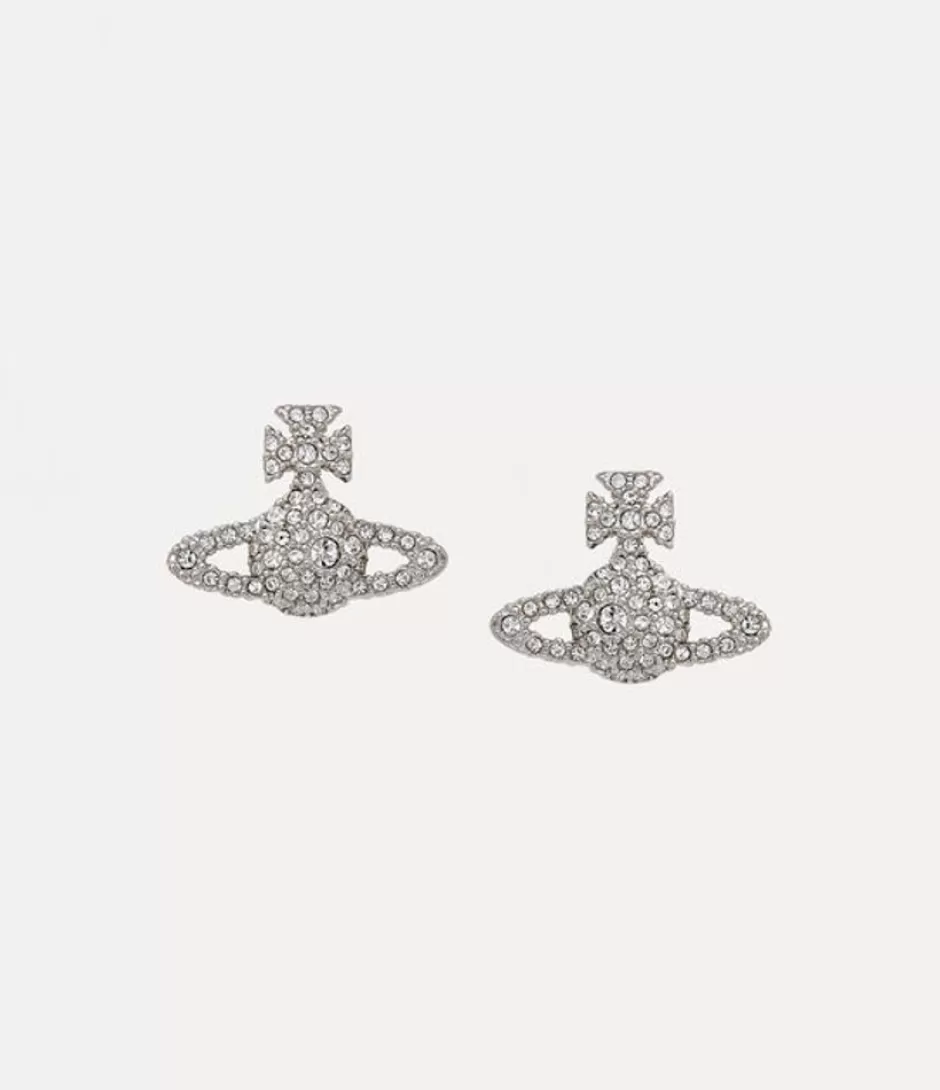 Vivienne Westwood Grace Bas Relief Stud Earrings Cheap