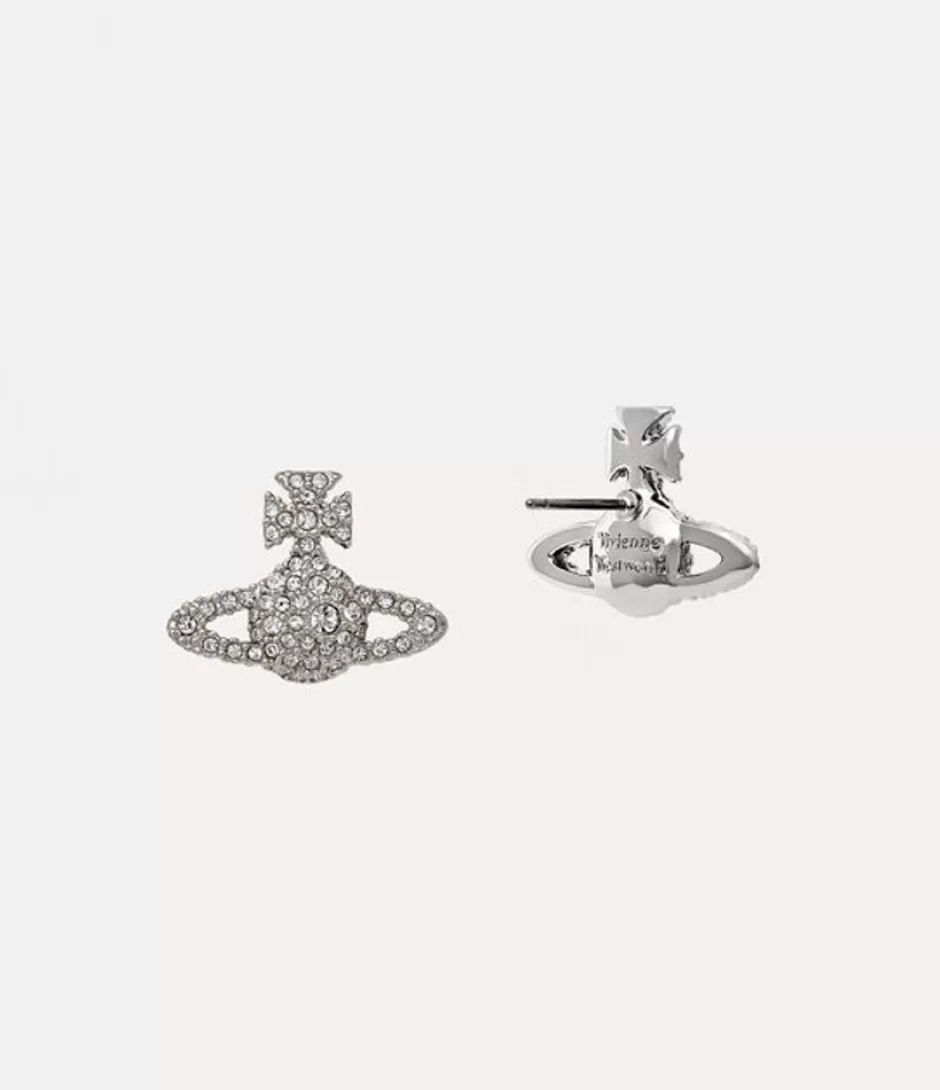 Vivienne Westwood Grace Bas Relief Stud Earrings Cheap