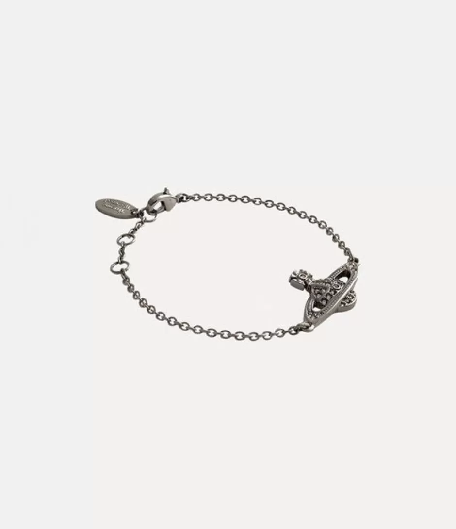 Vivienne Westwood Mini Bas Relief Chain Bracelet Sale