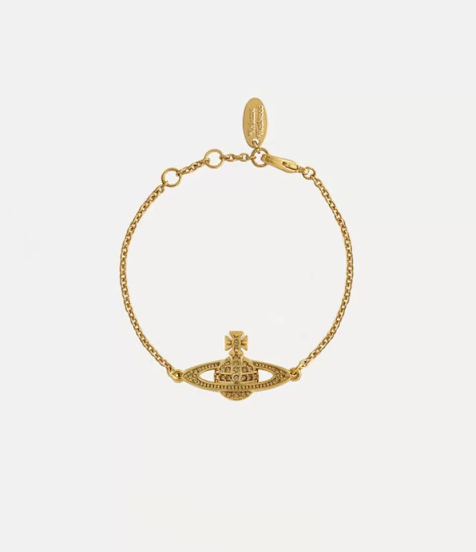 Vivienne Westwood Mini Bas Relief Chain Bracelet Clearance