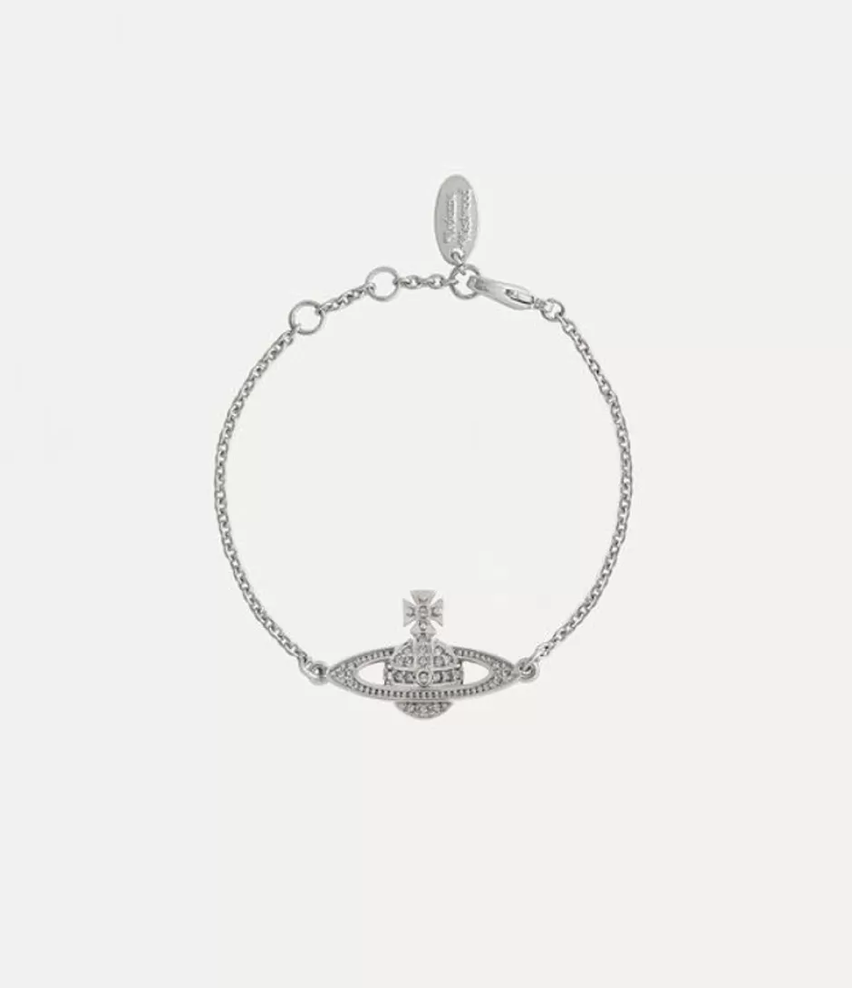 Vivienne Westwood Mini Bas Relief Chain Bracelet Fashion