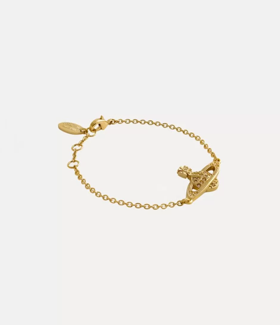 Vivienne Westwood Mini Bas Relief Chain Bracelet Clearance