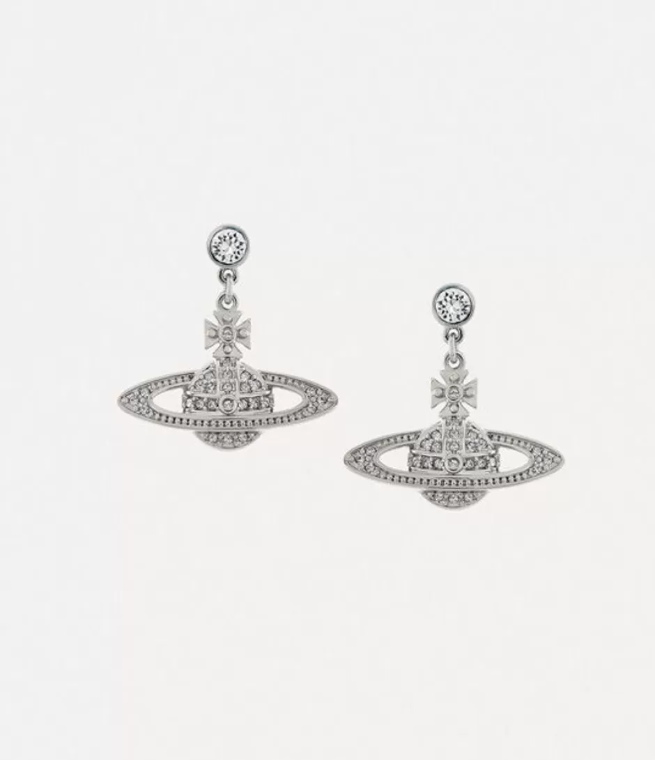 Vivienne Westwood Mini Bas Relief Drop Earrings New