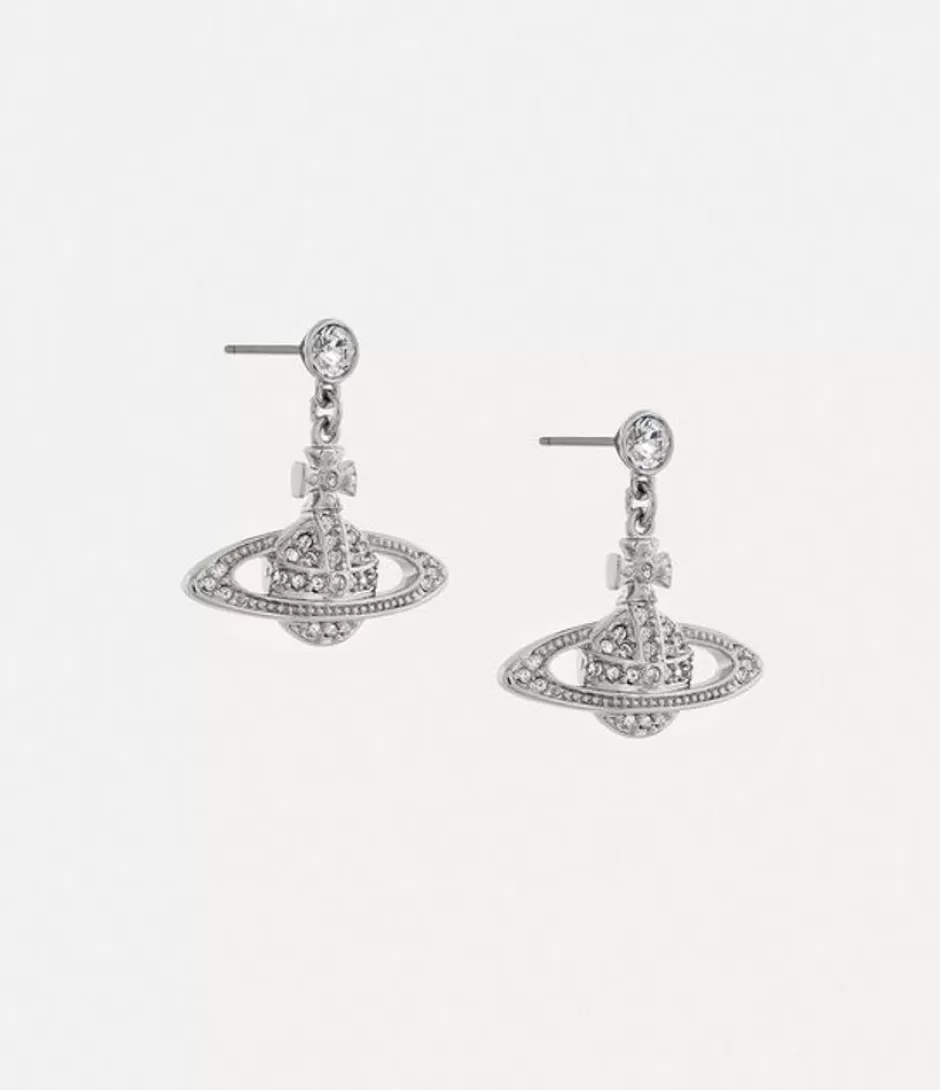 Vivienne Westwood Mini Bas Relief Drop Earrings New