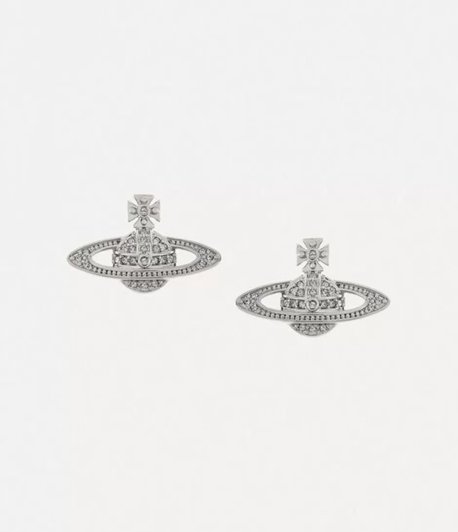 Vivienne Westwood Mini Bas Relief Earrings Cheap