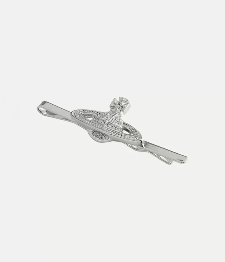 Vivienne Westwood Mini Bas Relief Tie Clip Outlet