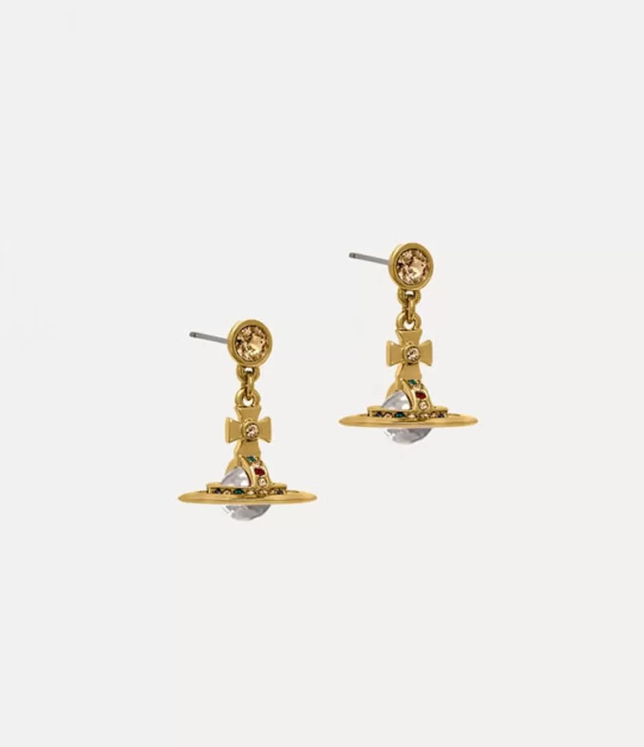 Vivienne Westwood New Petite Orb Earrings Clearance