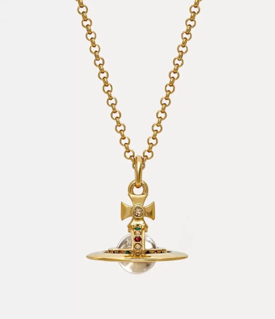 Vivienne Westwood New Tiny Orb Pendant Cheap