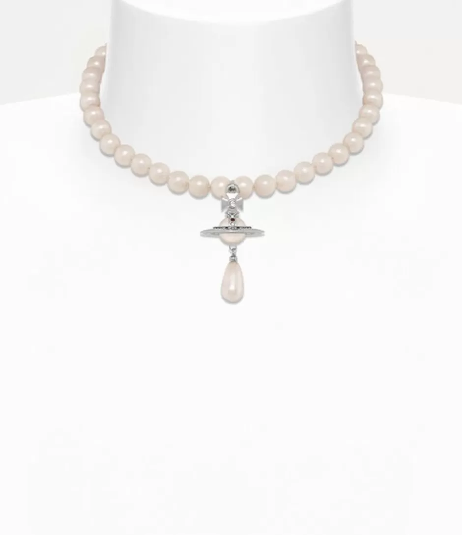 Vivienne Westwood One Row Pearl Drop Choker Sale