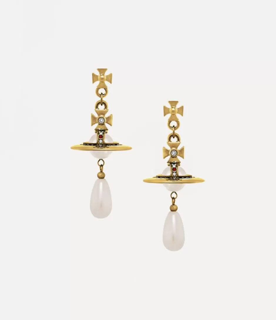 Vivienne Westwood Pearl Drop Earrings Discount