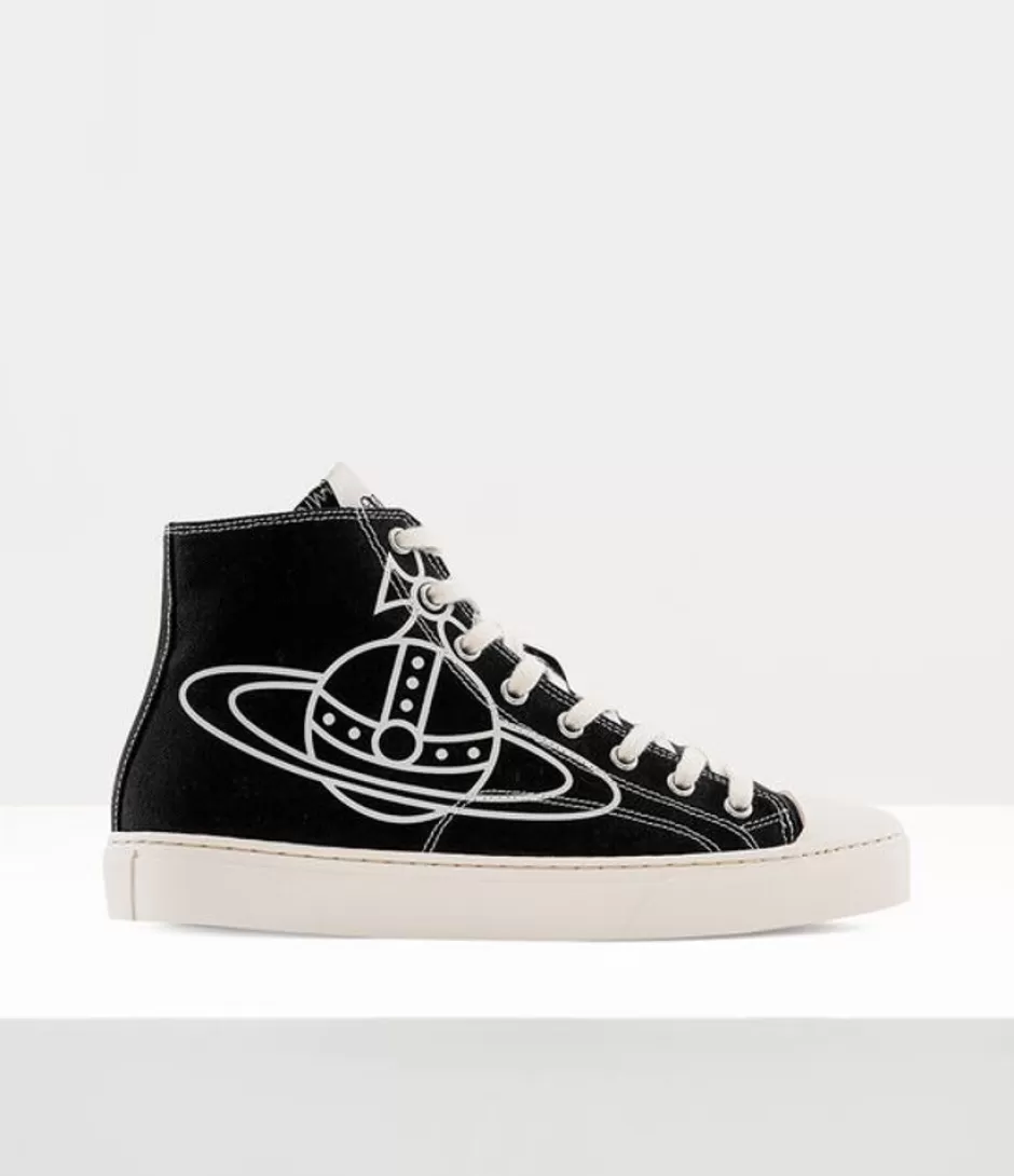 Vivienne Westwood Plimsoll High Top Canvas Outlet