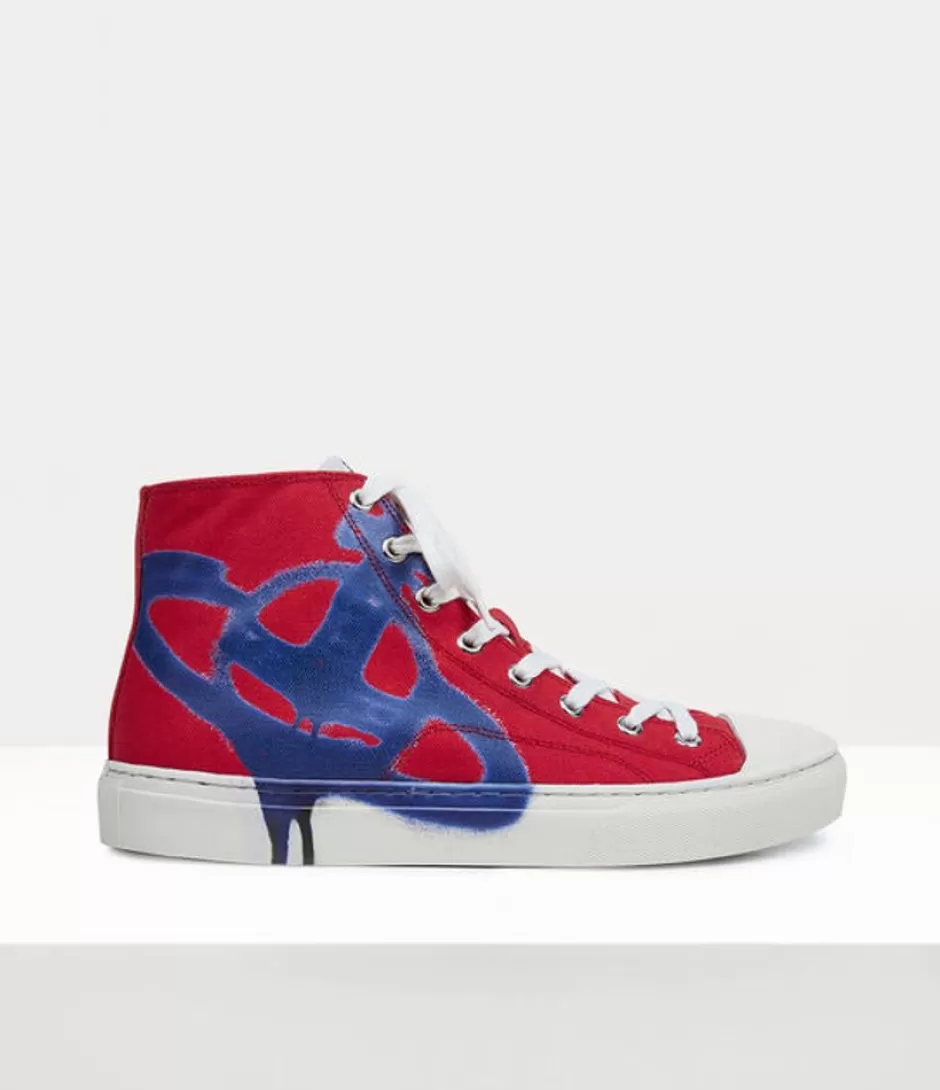 Vivienne Westwood Plimsoll High Top Canvas Outlet