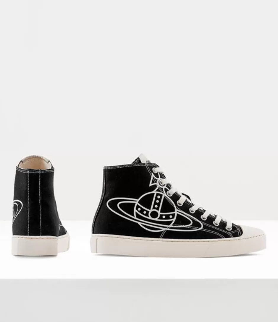 Vivienne Westwood Plimsoll High Top Canvas Outlet