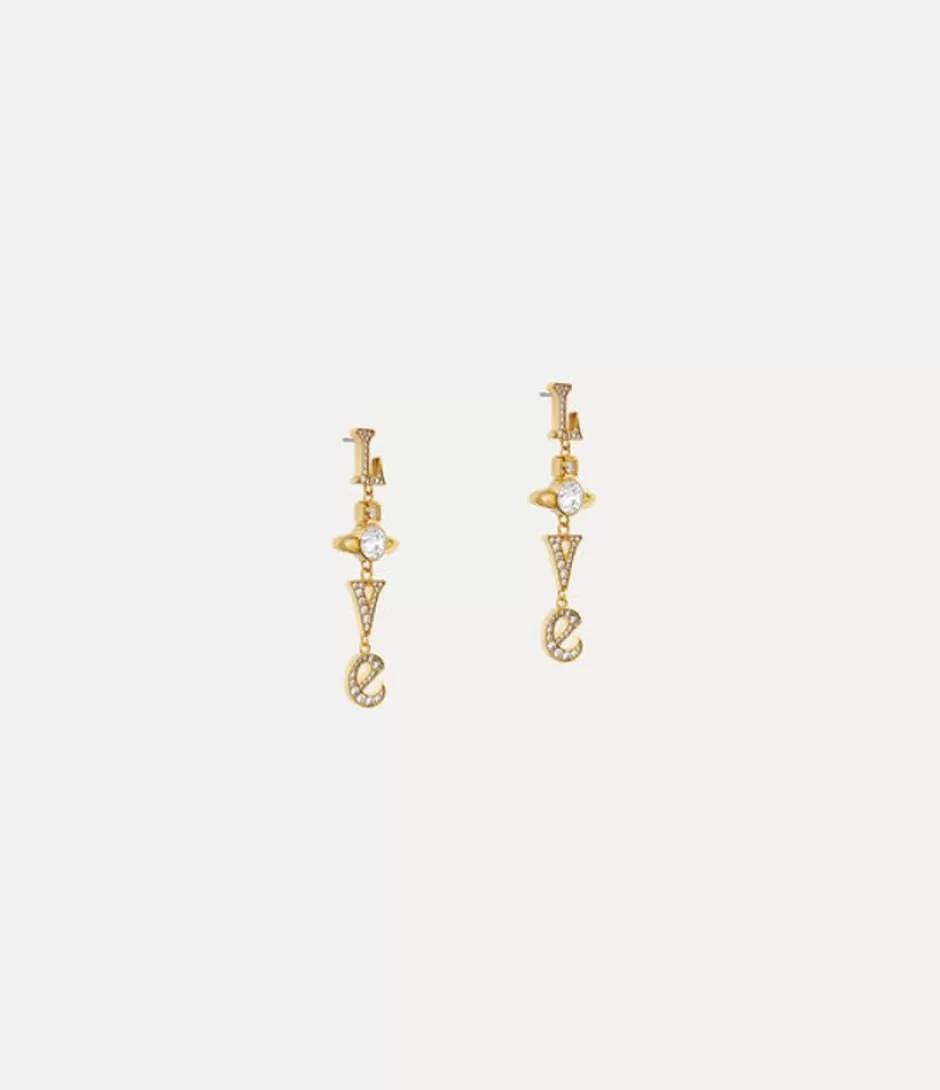 Vivienne Westwood Roderica Long Earrings Cheap