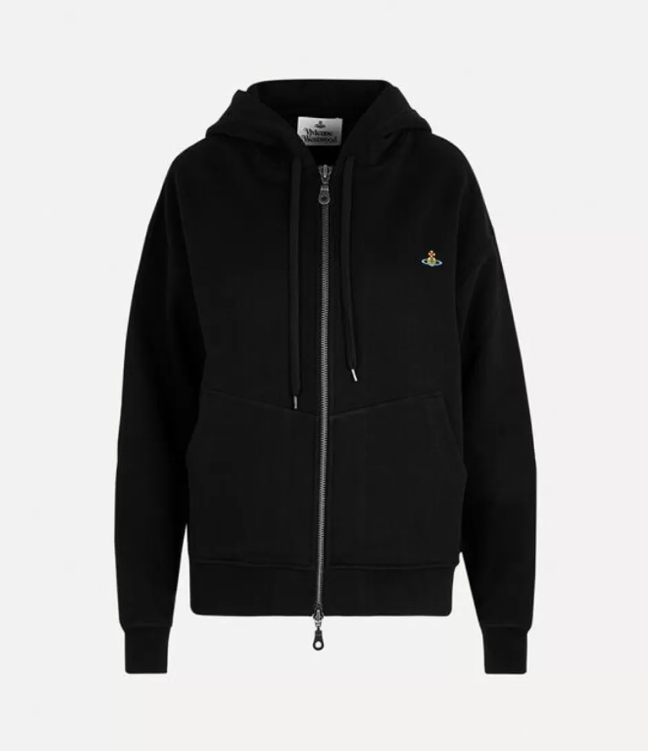 Vivienne Westwood Rugged Zip Hoodie Hot