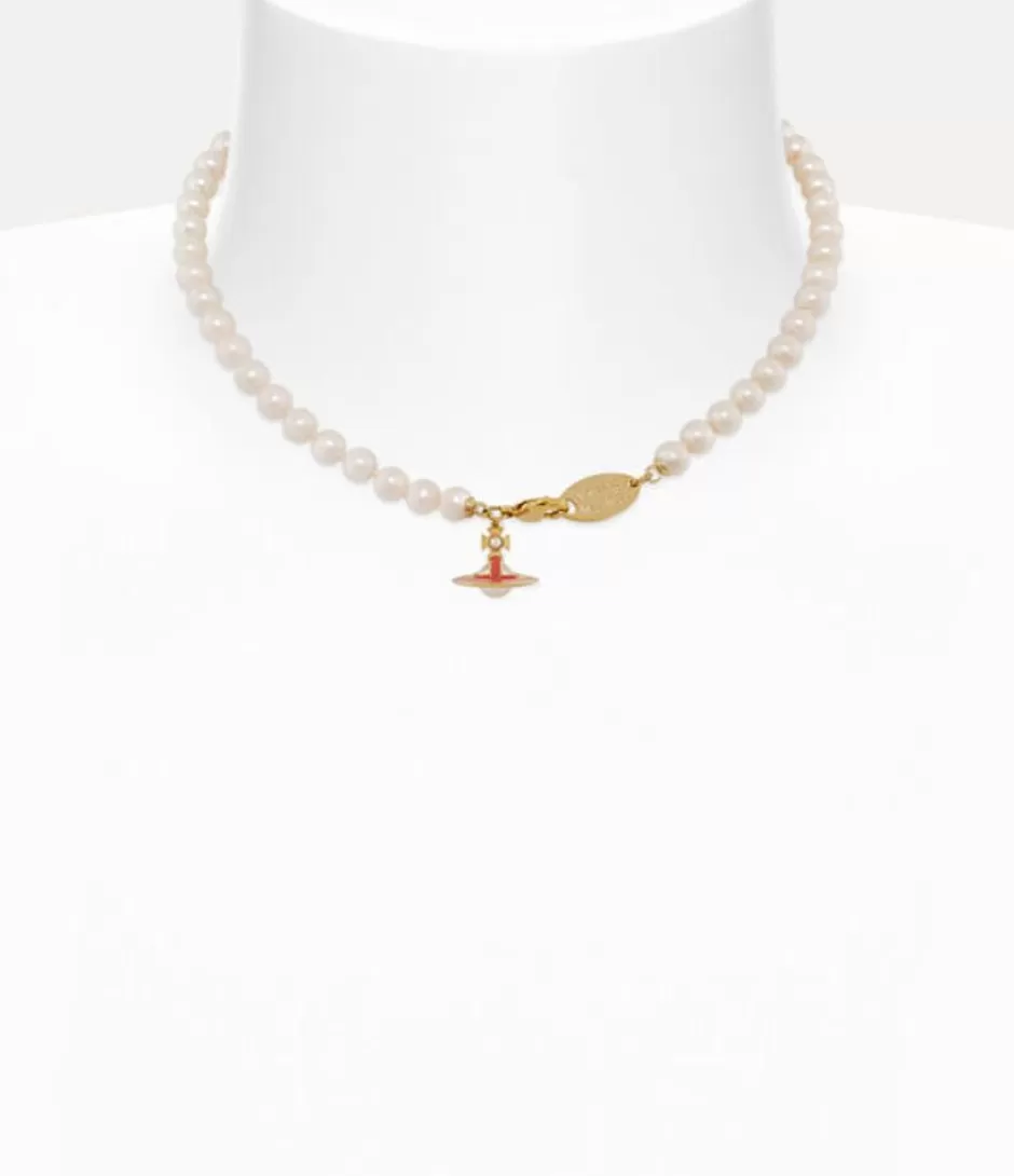 Vivienne Westwood Simonetta Pearl Necklace Shop