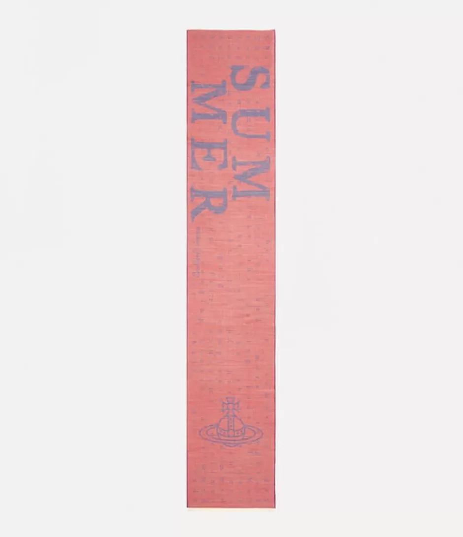 Vivienne Westwood Summer Scarf 35X190 Clearance