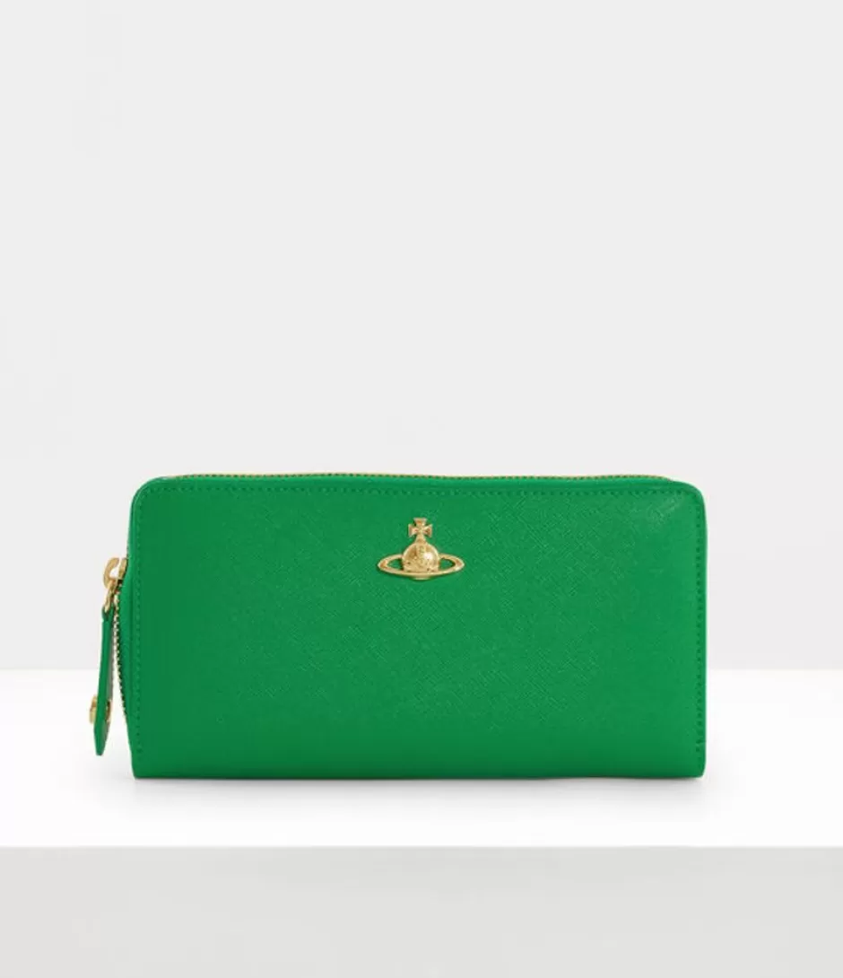 Vivienne Westwood Zip Round Wallet Flash Sale