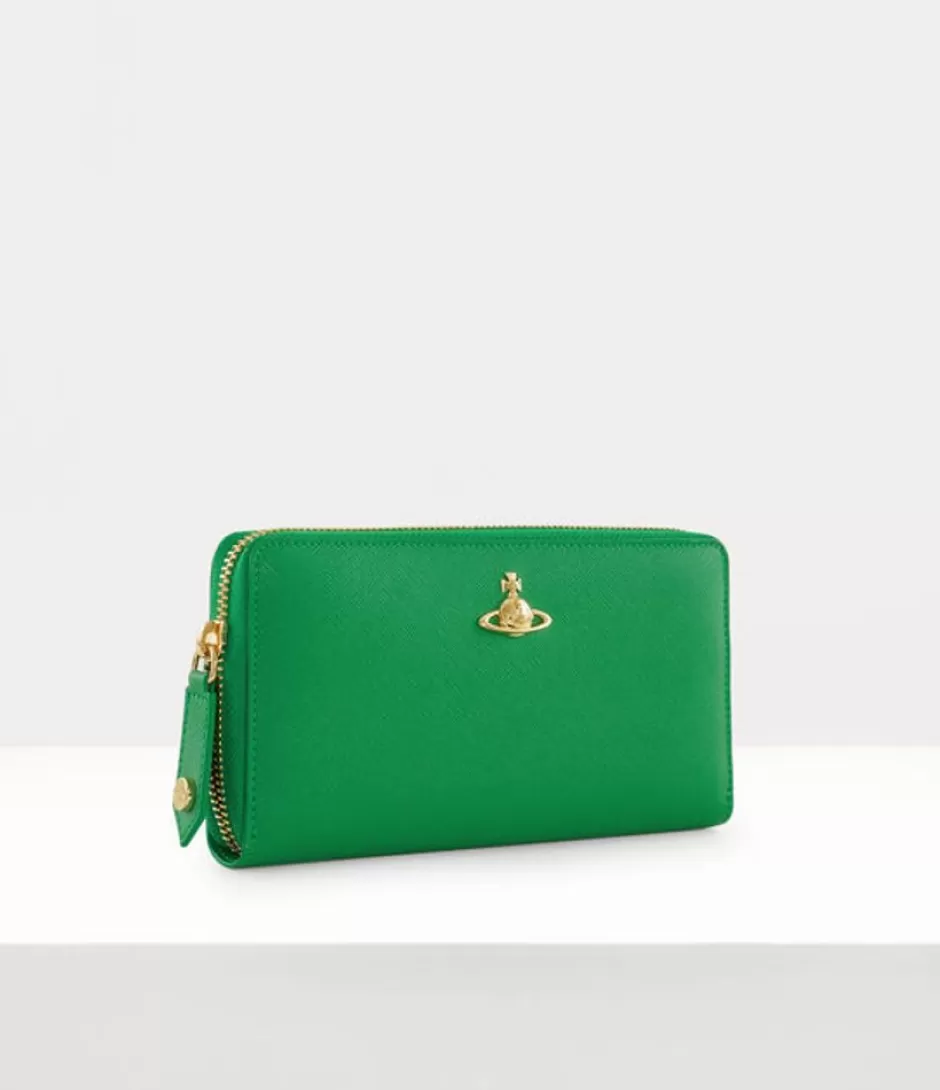 Vivienne Westwood Zip Round Wallet Flash Sale